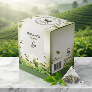 TÉ BLANCO FILTRANTES PIRAMIDALES 10 UNDS