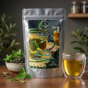 TÉ VERDE ROLADO CON MUÑA 75g